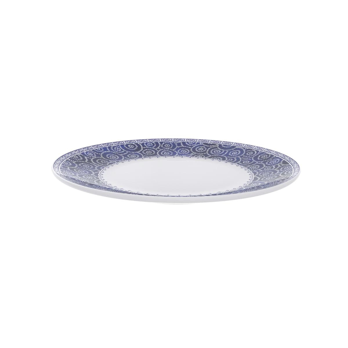 Prato Raso Tramontina Umeko em Porcelana Decorada 28 cm