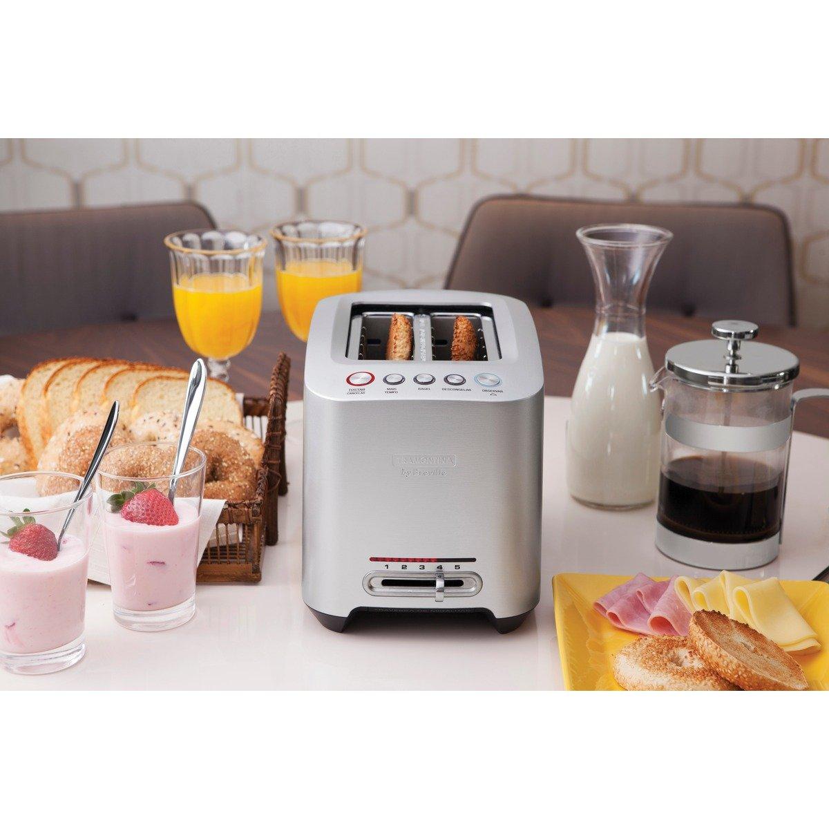 Torradeira Tramontina by Breville Smart em Alumínio Fundido 220 V