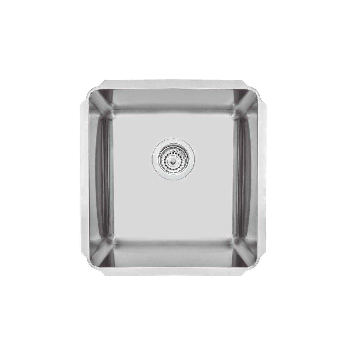 Cuba Profissional Tramontina Dritta Pro em Aço Inox Scotch Brite 40 x 40 x 33 cm