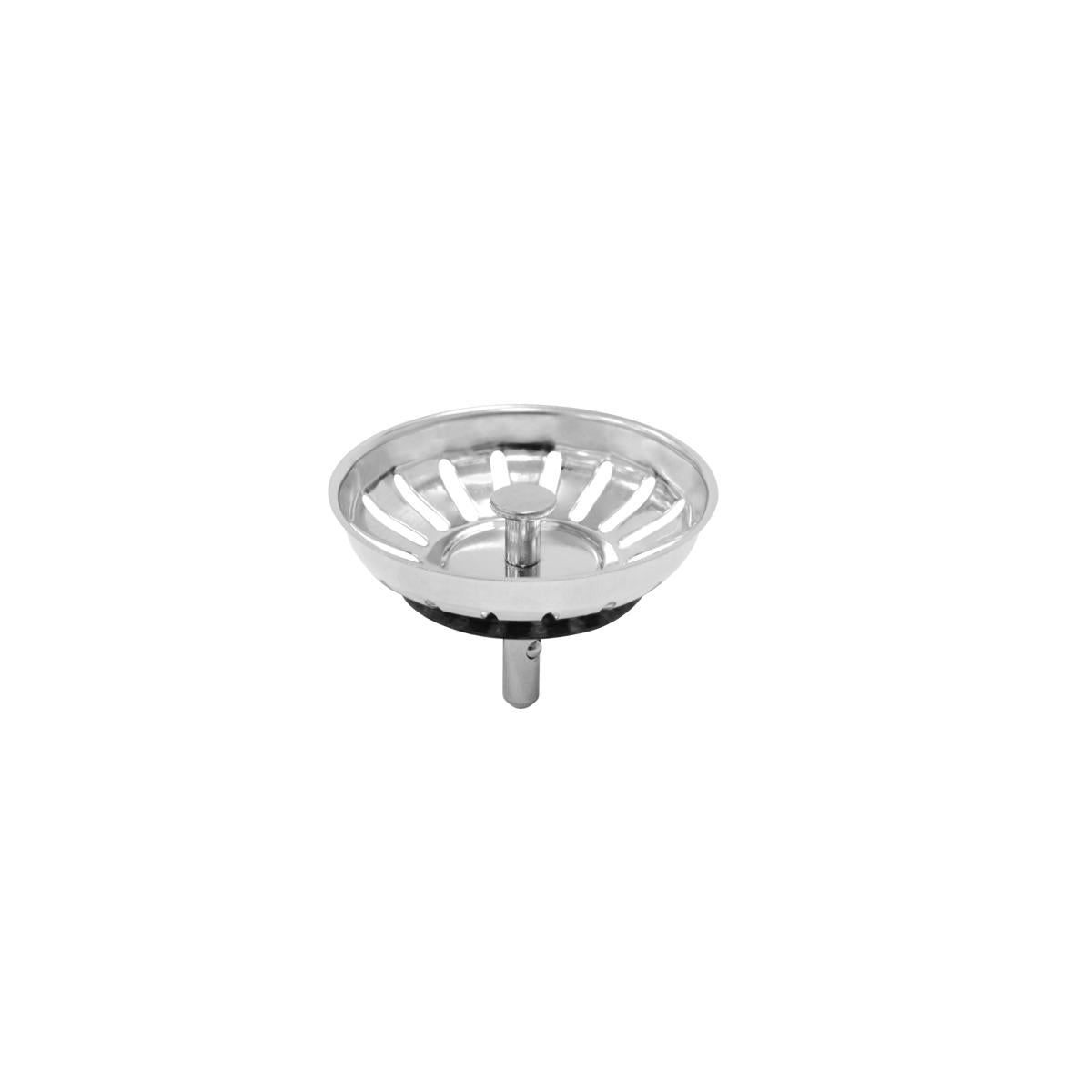 Tampa de Válvula Tramontina Luxo para Pias e Cubas 4 1/2" em Aço Inox e Polipropileno 94510024