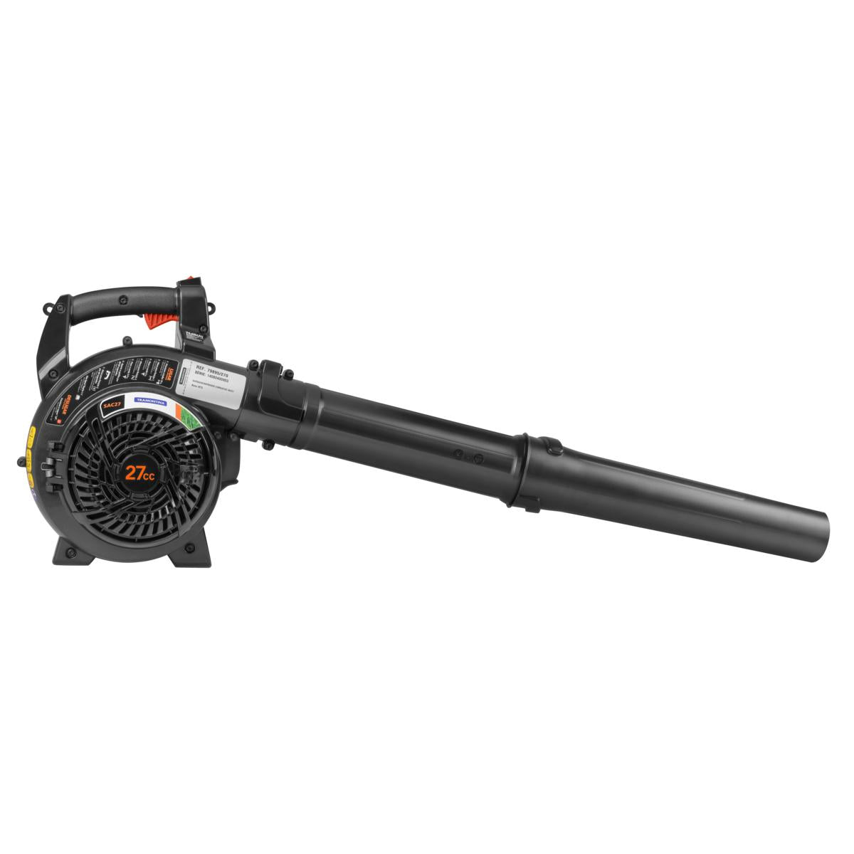 Soprador e Aspirador de Folhas a Gasolina Tramontina SAC27 com Motor de 2 Tempos 1 hp 27 cc 79895270