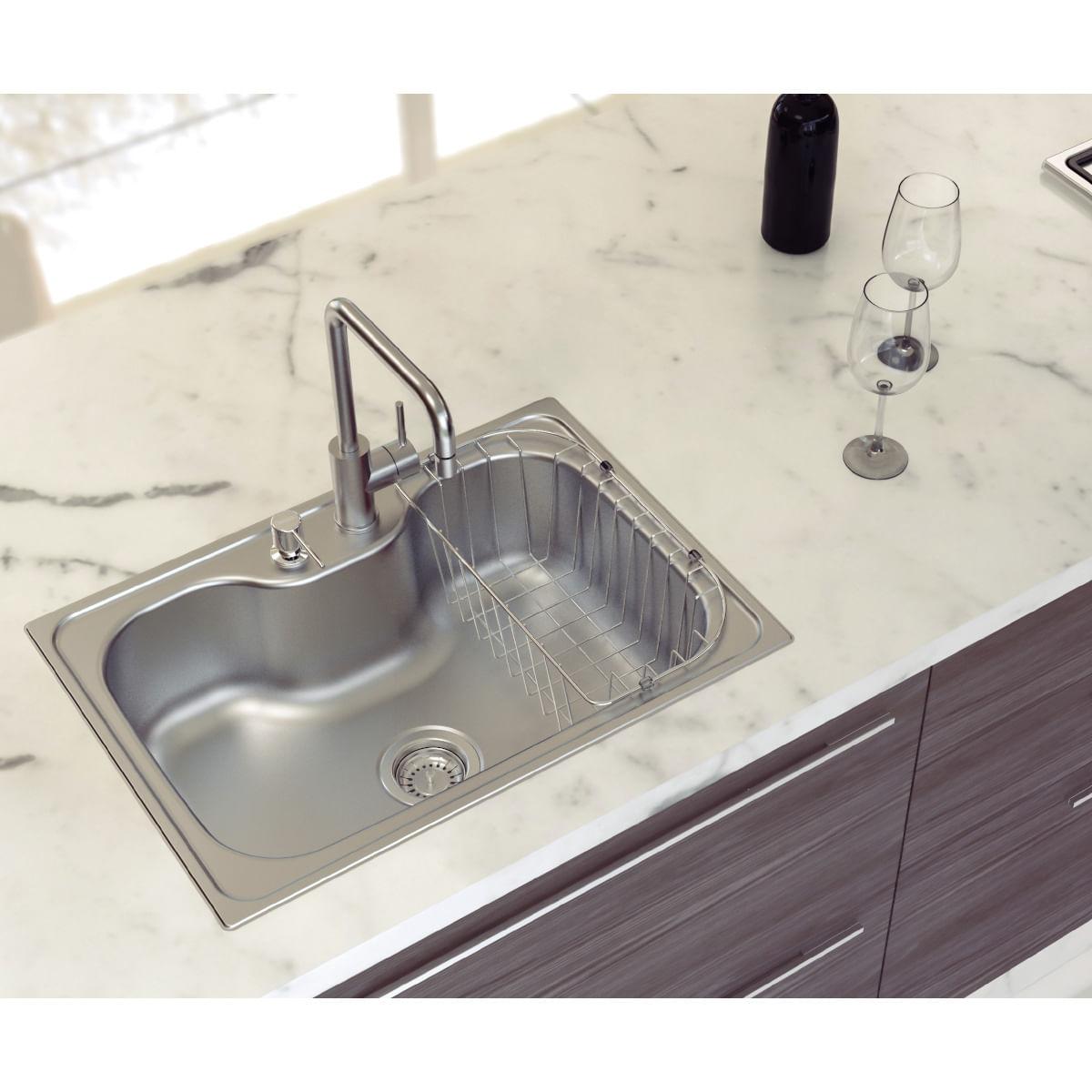 Cesto Aramado para Cuba Morgana 60 FX Tramontina em Aço Inox