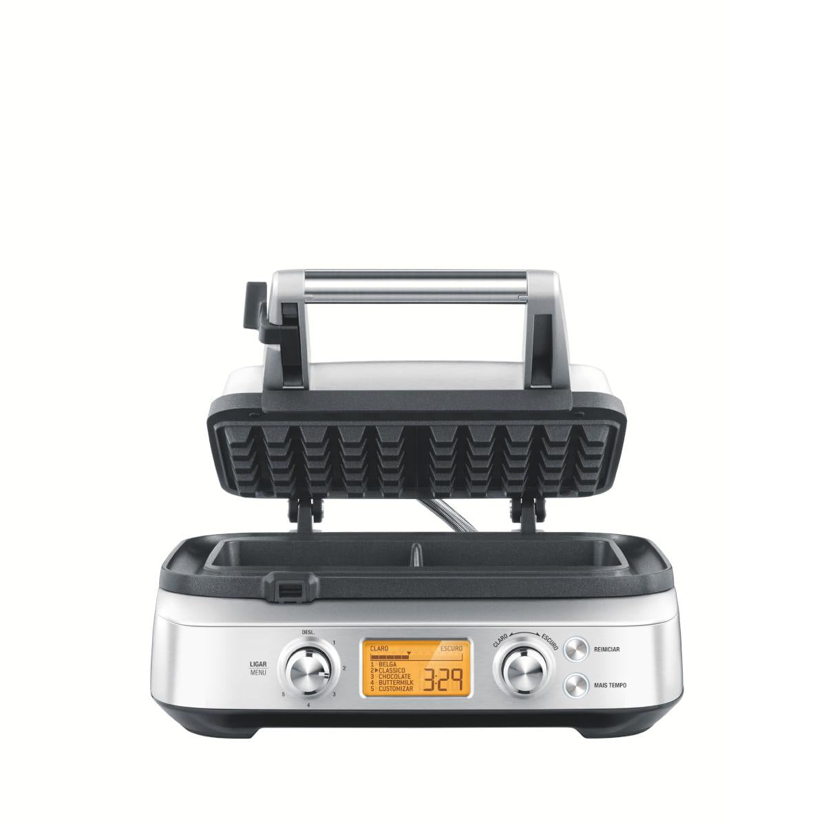 Máquina de Waffle Tramontina by Breville em Aço Inox Fosco 12 Funções 127 V