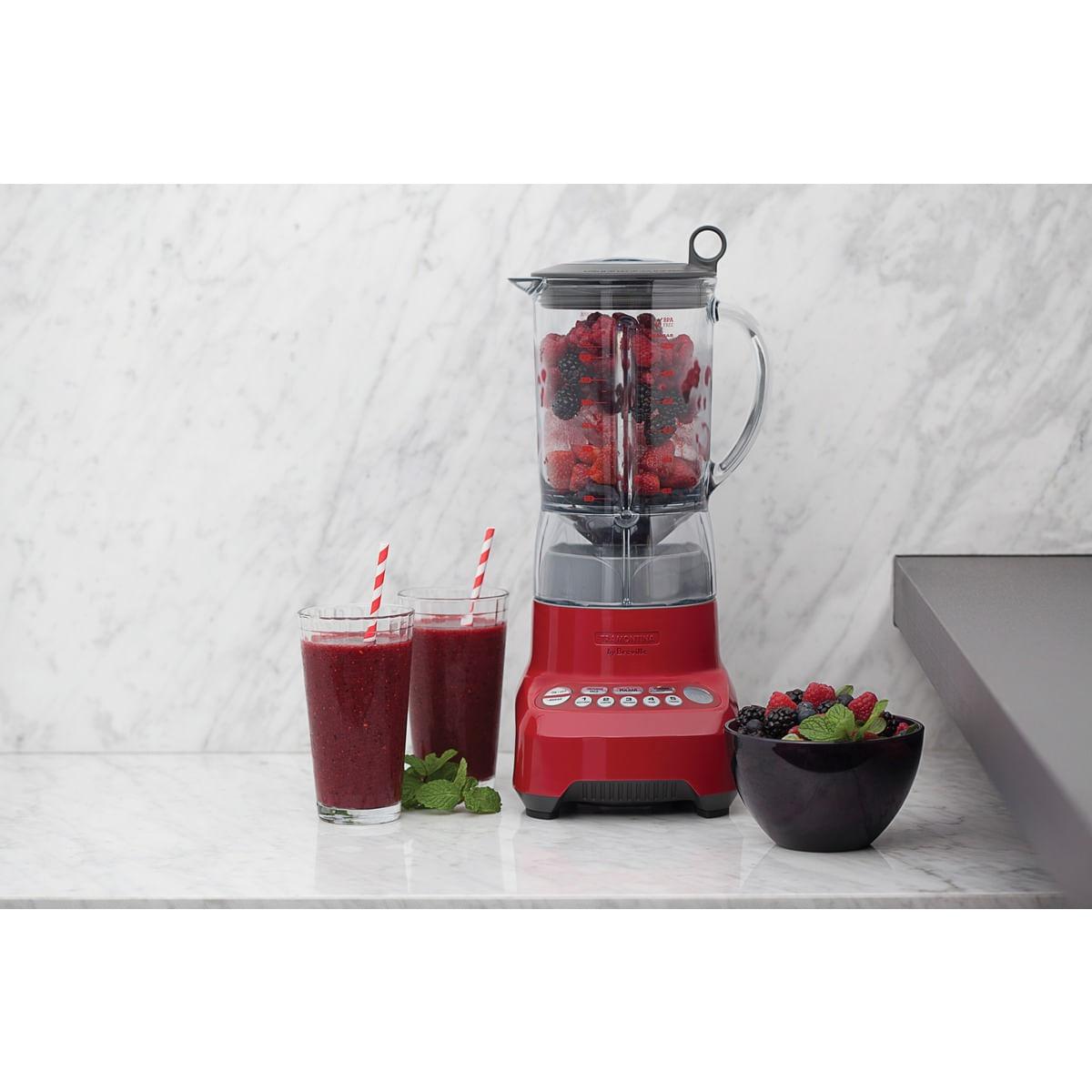 Liquidificador Tramontina Smart Gourmet Vermelho com Copo Tritan 7 Tarefas 1100 W 1,5 L