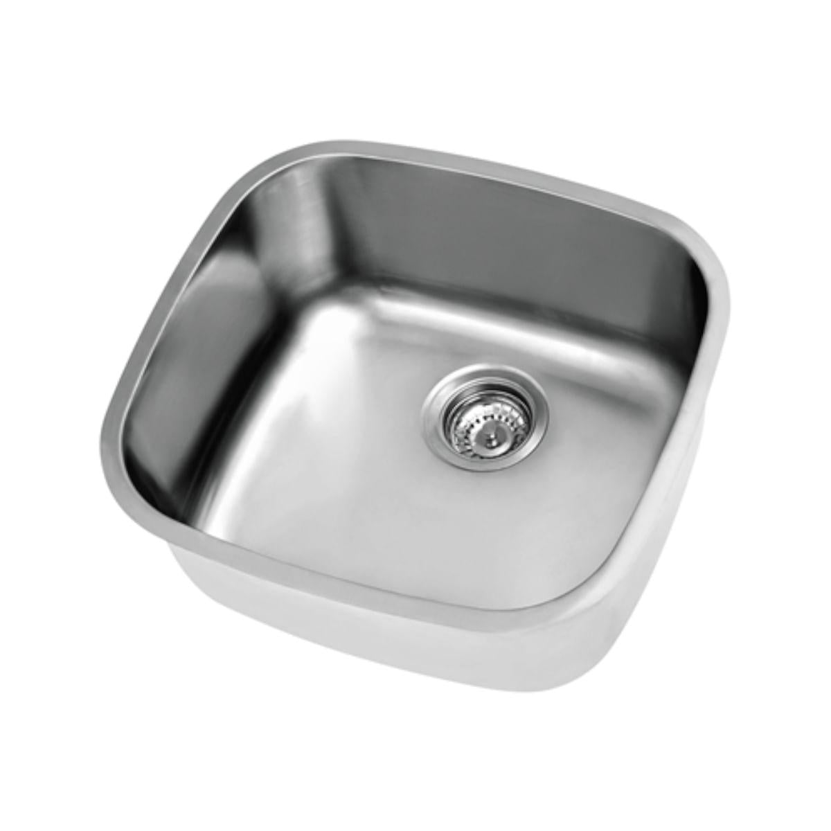 Cuba de Embutir Docol Invicta 46x42x22 cm em Aço Inox Acetinado
