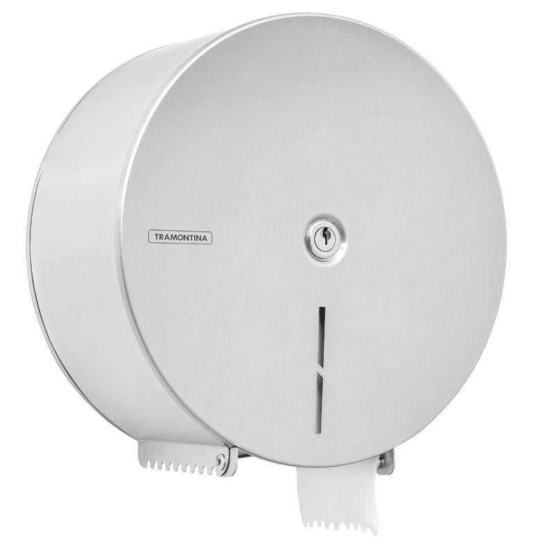 Dispenser para papel higiênico em aço inox Tramontina 94532033