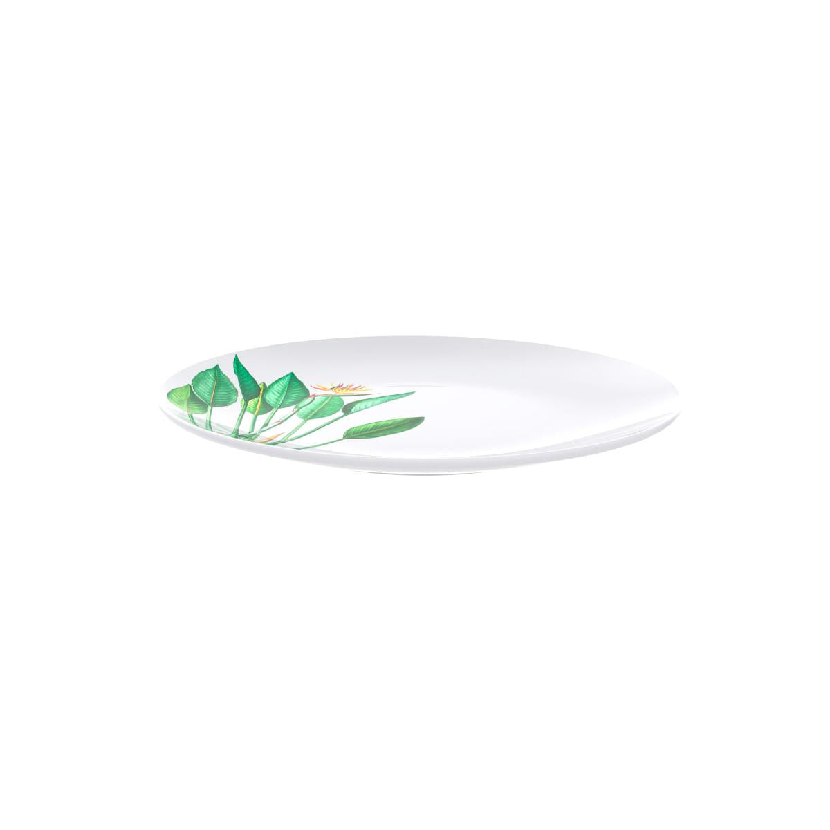 Prato Raso Tramontina Graziela em Porcelana Decorada 25 cm