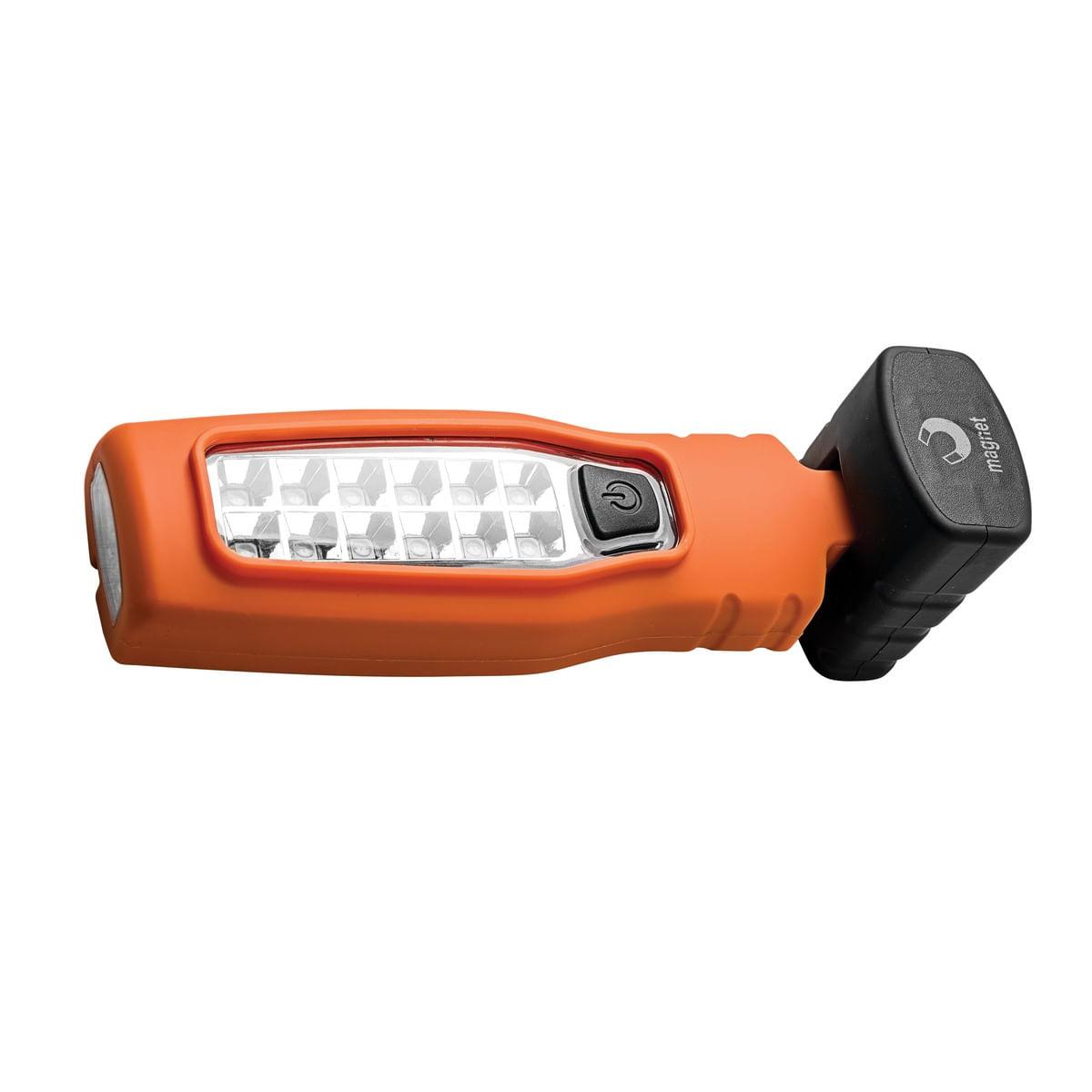 Lanterna de LED recarregável com base magnética 10"