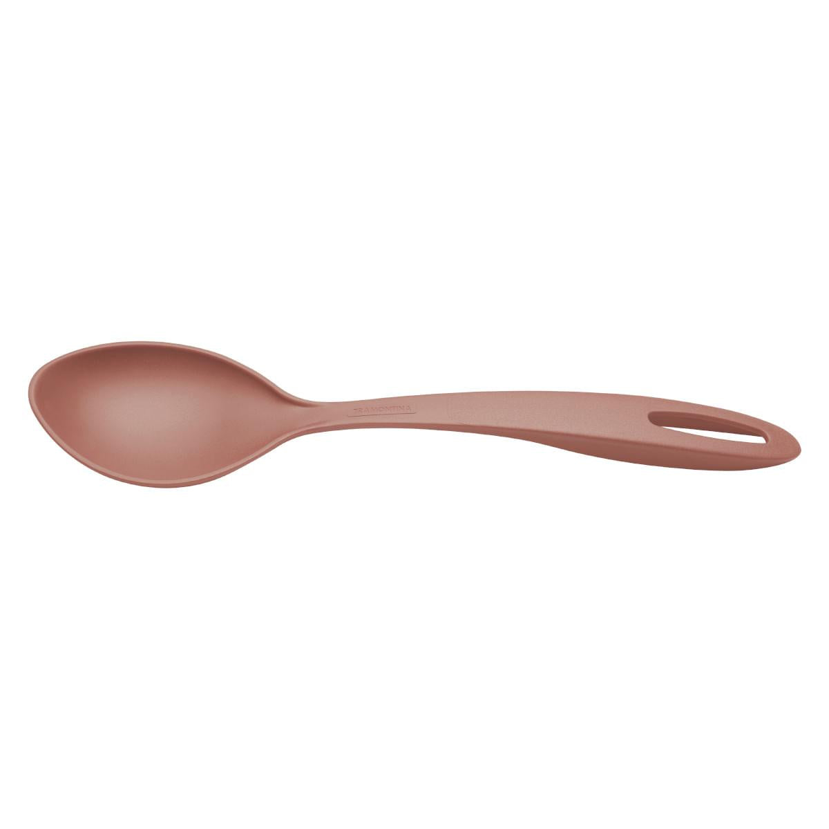 Jogo de Utensílios Tramontina Ability em Nylon Mocaccino 3 Peças