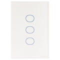 Interruptor Touch Wi-Fi Smart Tramontina Branco com 3 Canais
