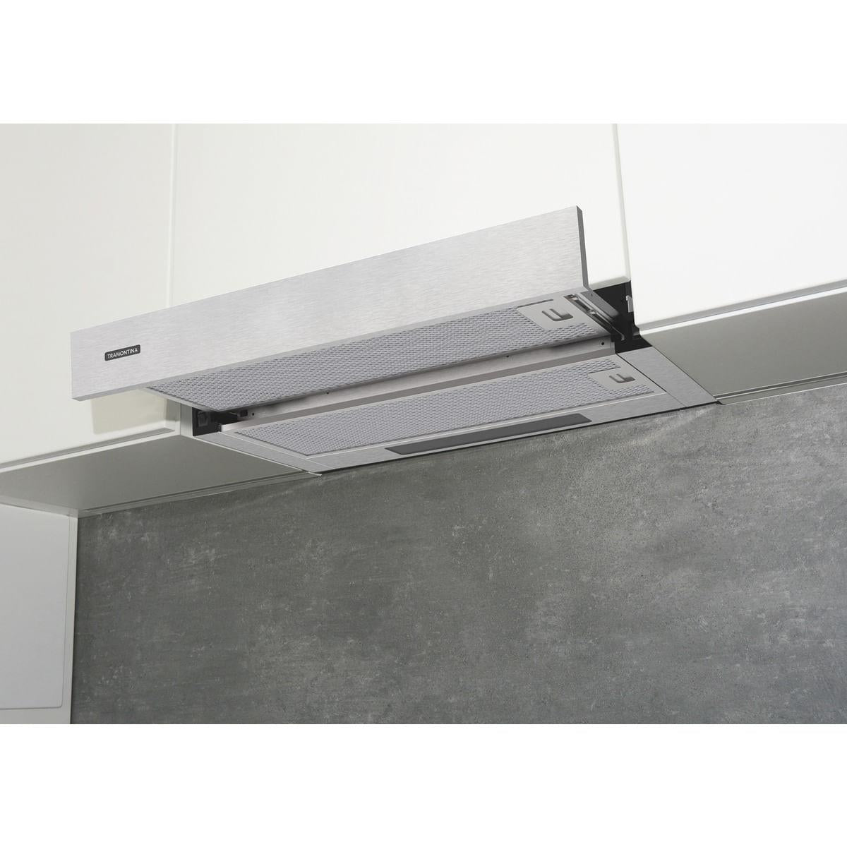 Depurador de Parede Retrátil Tramontina Slide em Aço Inox 60 cm