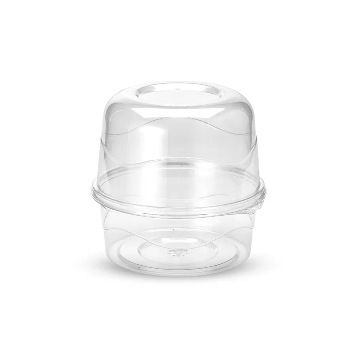 50un Embalagem Panetone 19cm G43 Transparente Galvanotek