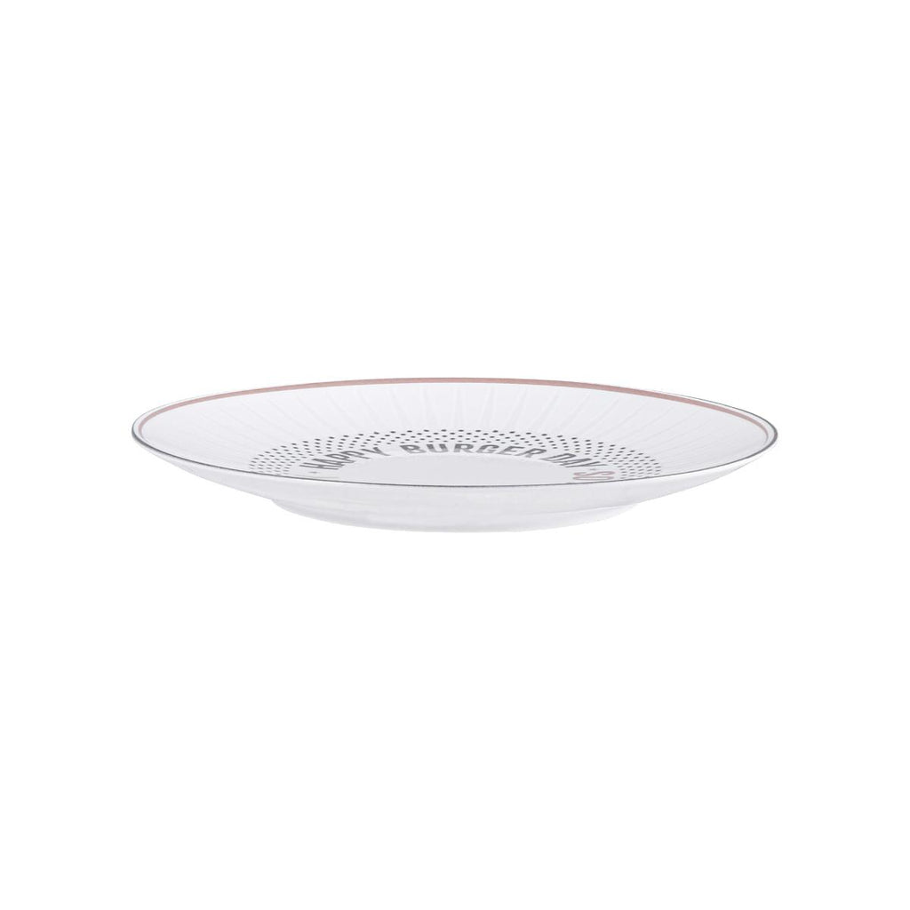 Prato Raso Tramontina Chicago em Porcelana Decorada 25 cm
