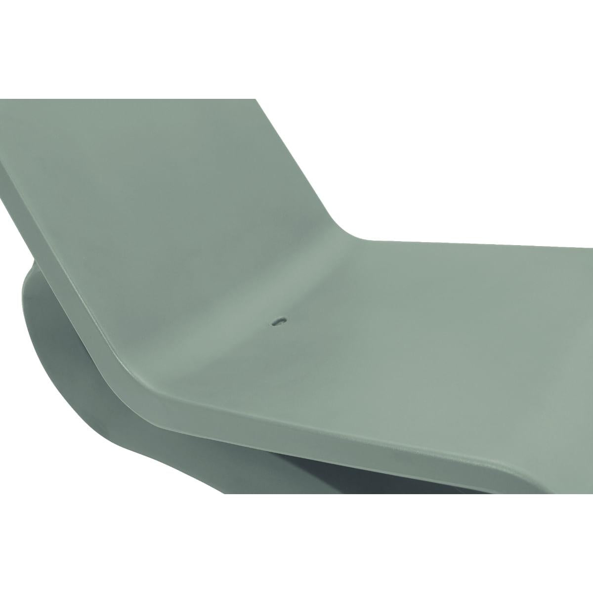 Espreguiçadeira Chaise Tramontina Octo ECO em Polietileno Verde Sálvia