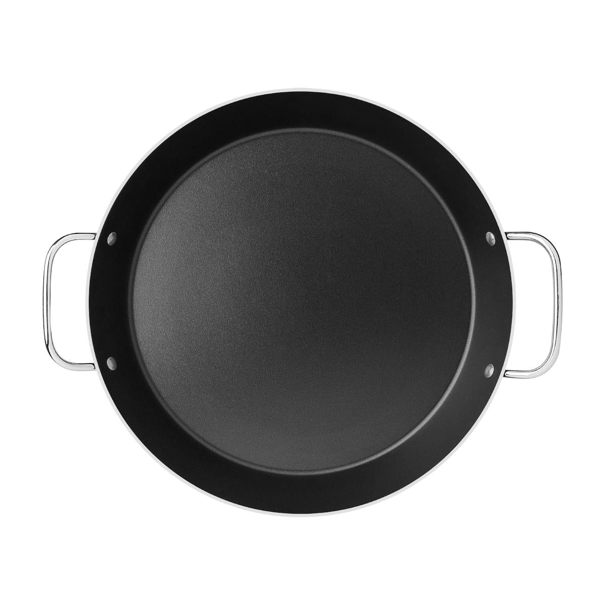 Paellera Tramontina Loreto 38cm 5,4L Alças Metálicas Antiaderente Grafite