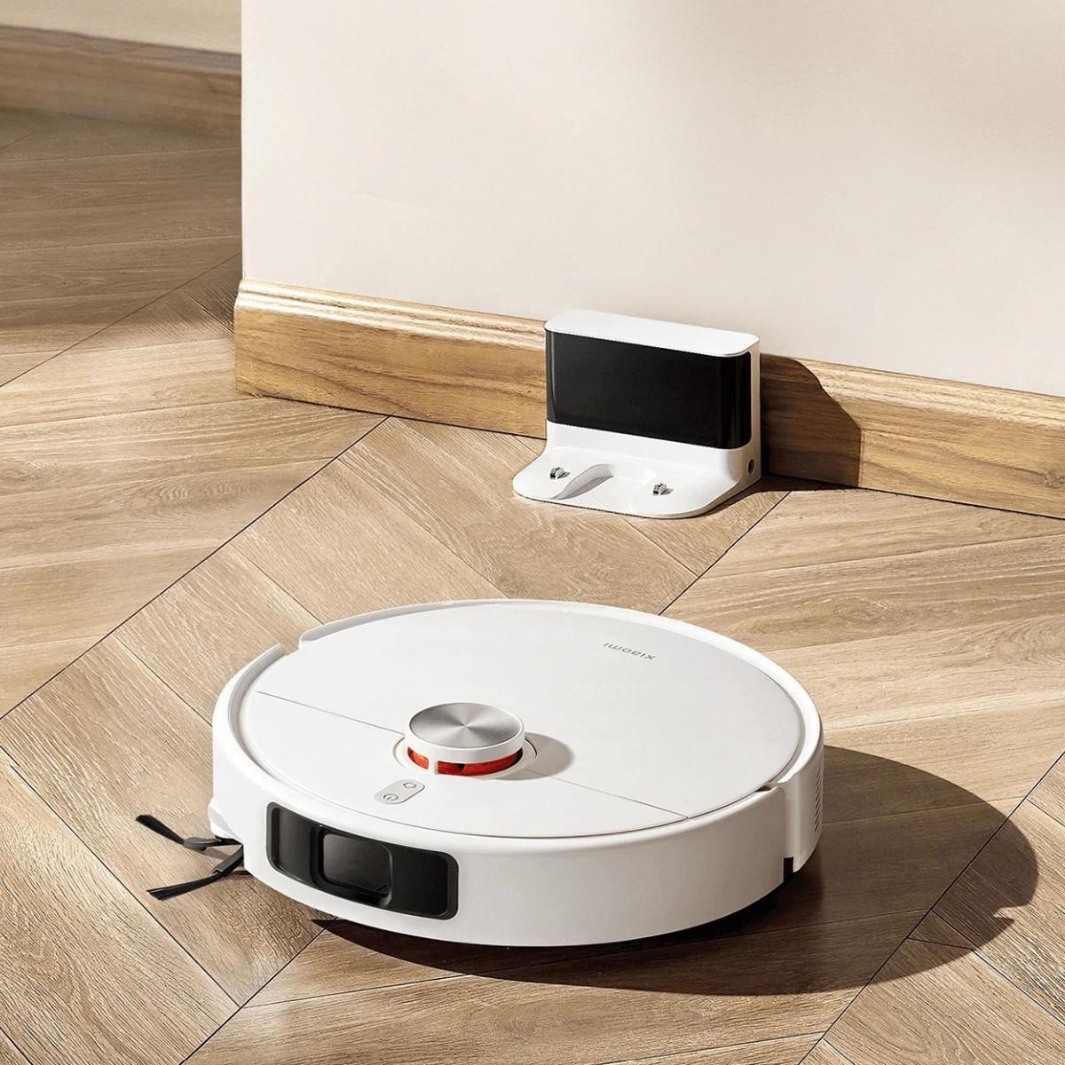 Robô Aspirador de Pó Xiaomi S40 Pro com Mop Giratório Branco Homologado Anatel