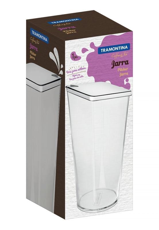 Jarra para Água e Sucos 1,5 Litros Quadrata Tramontina 61784000