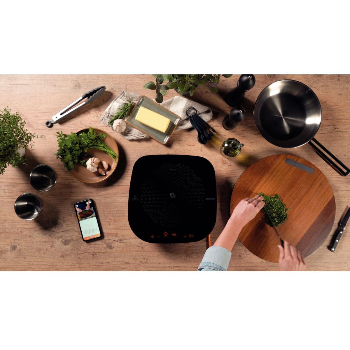 Cooktop Portátil Conectado Tramontina Guru por Indução