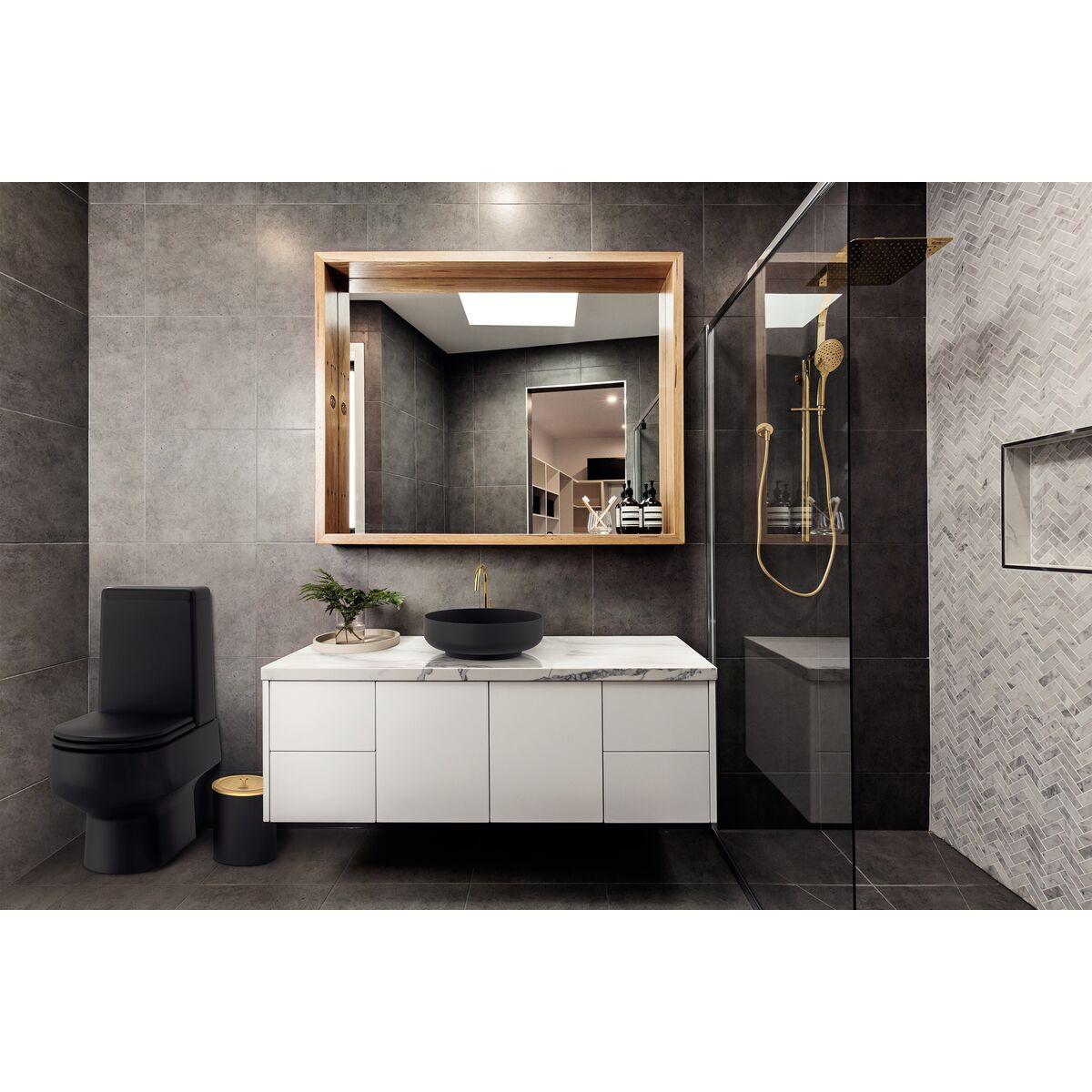 Lixeira Tramontina Útil Gold Mix com Balde de Plástico Preto 5 Litros