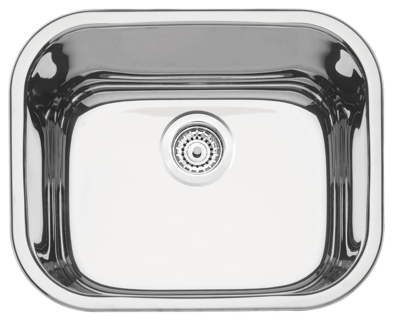 Cuba Retangular Inox Maxi Cuba 50 Plus BS 50x40x24cm Alto Brilho Prime + Válvula 4 12 Tramontina 94026202