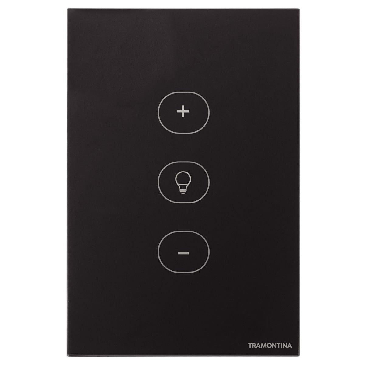 Dimmer Touch Wi-Fi Smart Tramontina Preto