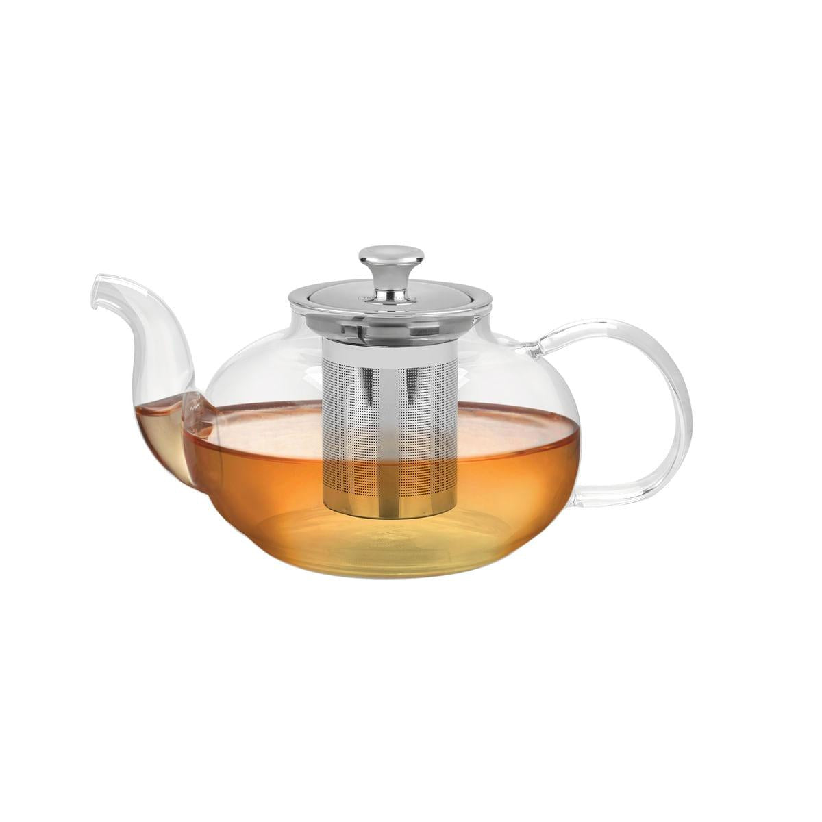 Bule para Chá Tramontina em Vidro e Aço Inox com Infusor 1 L