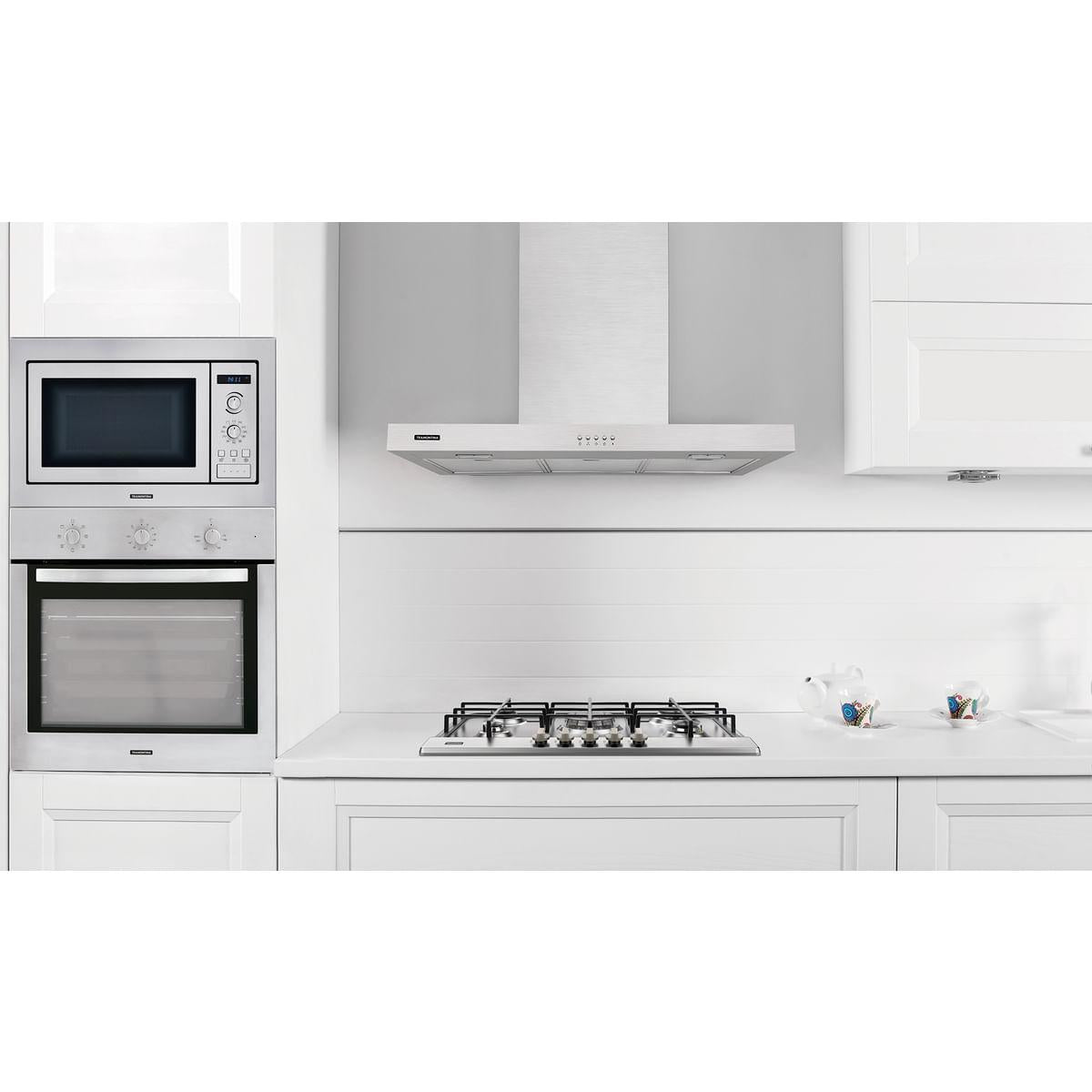 Coifa de Parede Tramontina New Dritta em Aço Inox 90 cm 127 V