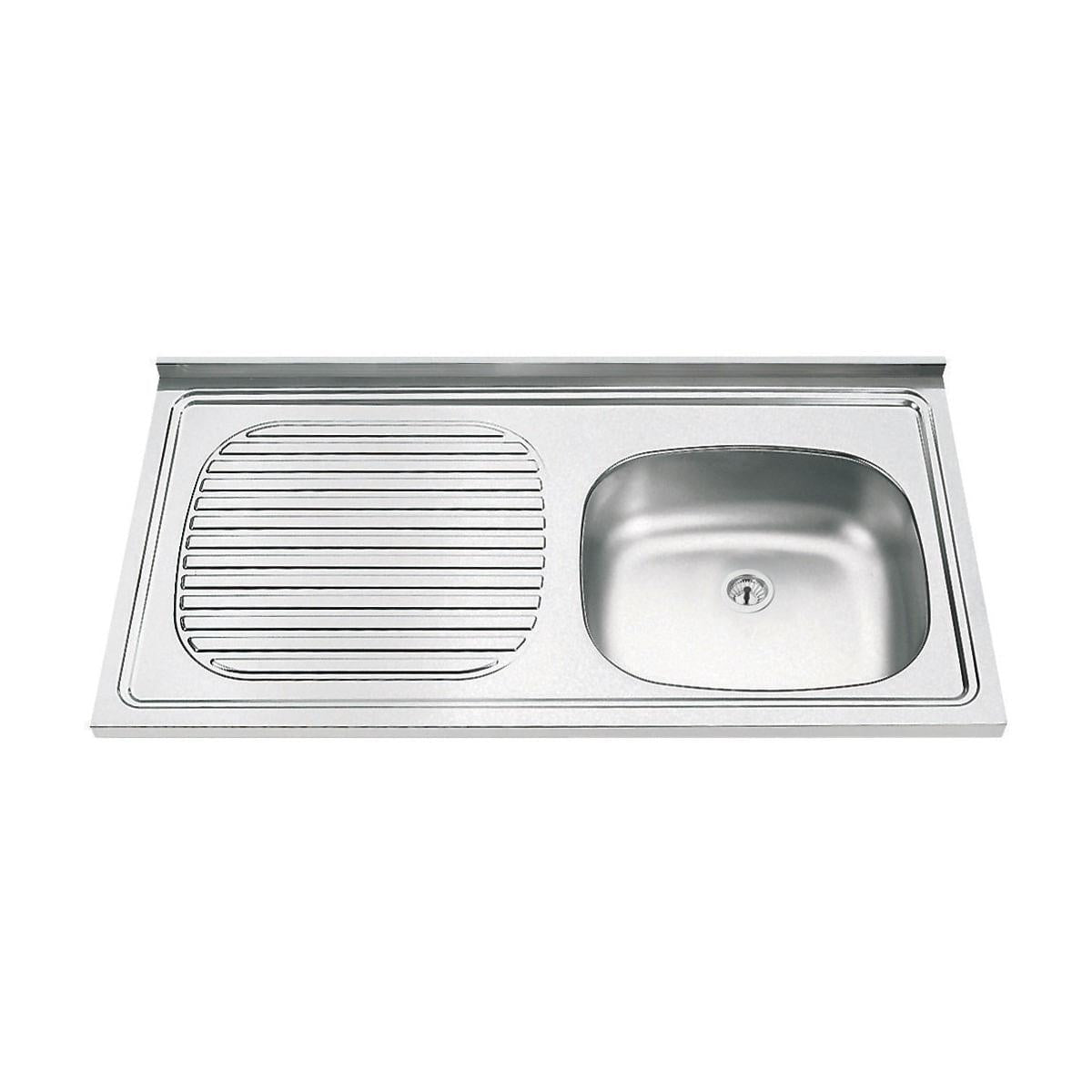 Pia de Apoio Tramontina Stratta 40 DX em Aço Inox 100 x 50 cm