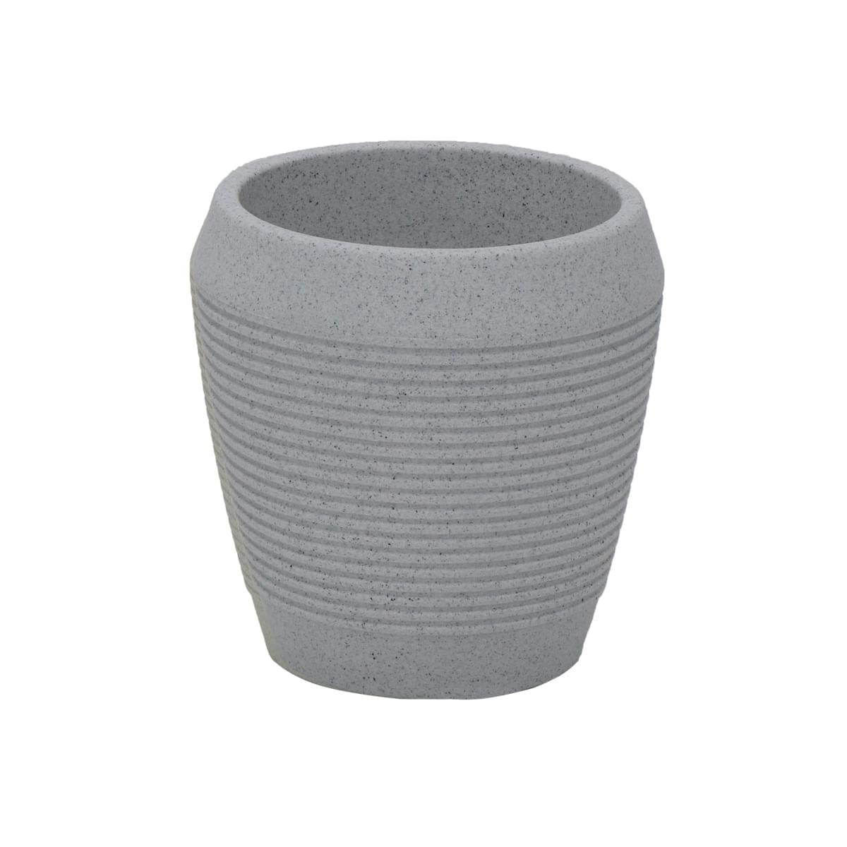 Vaso Egípcio Tramontina em Polietileno Mármore 45 cm