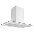 Coifa de Ilha Tramontina Slim Isla 90 em Aço Inox com Acabamento Scotch Brite 90 cm 220 V