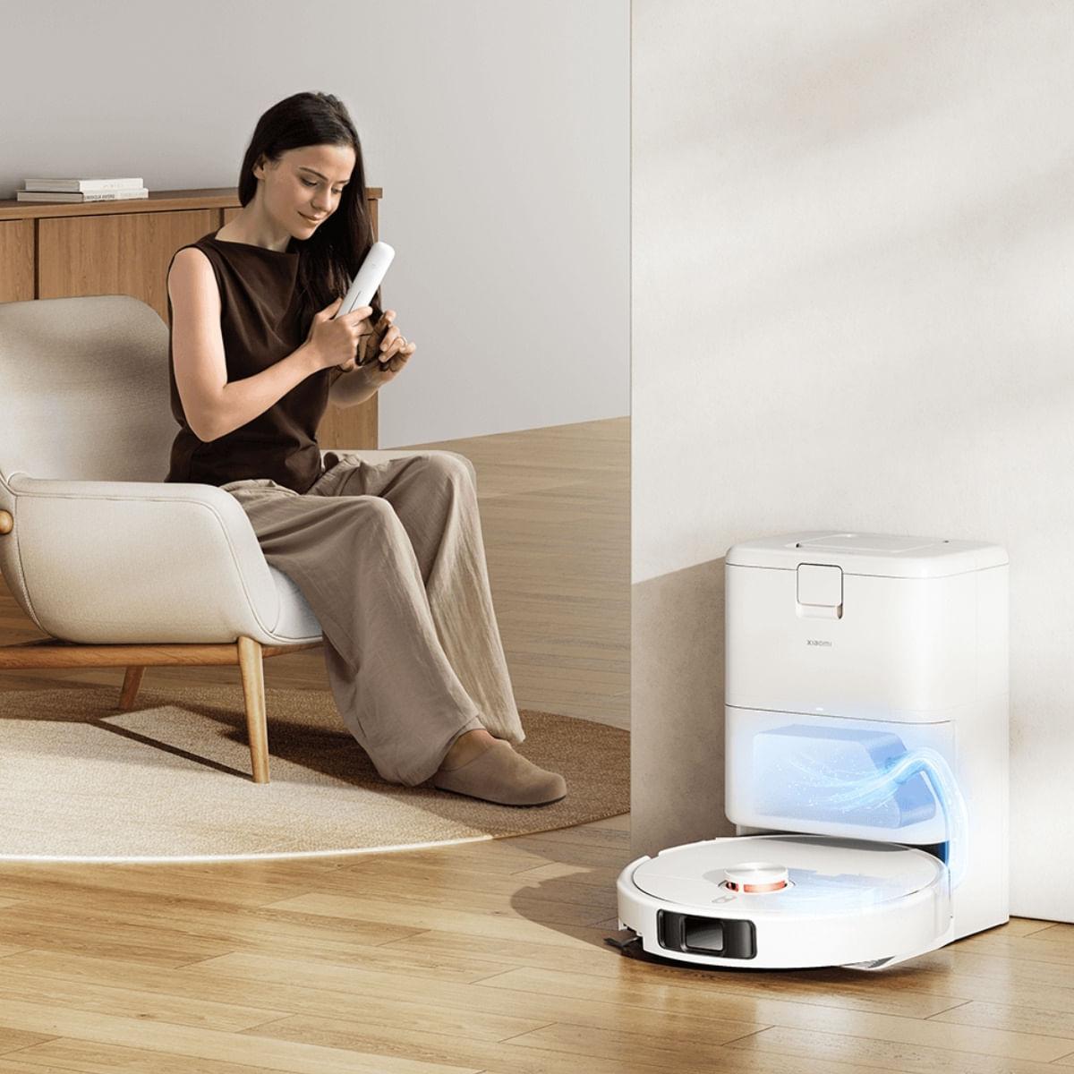 Robô Aspirador H50 Pro Base Autolimpeza Pó e Água 127V Homologado Anatel