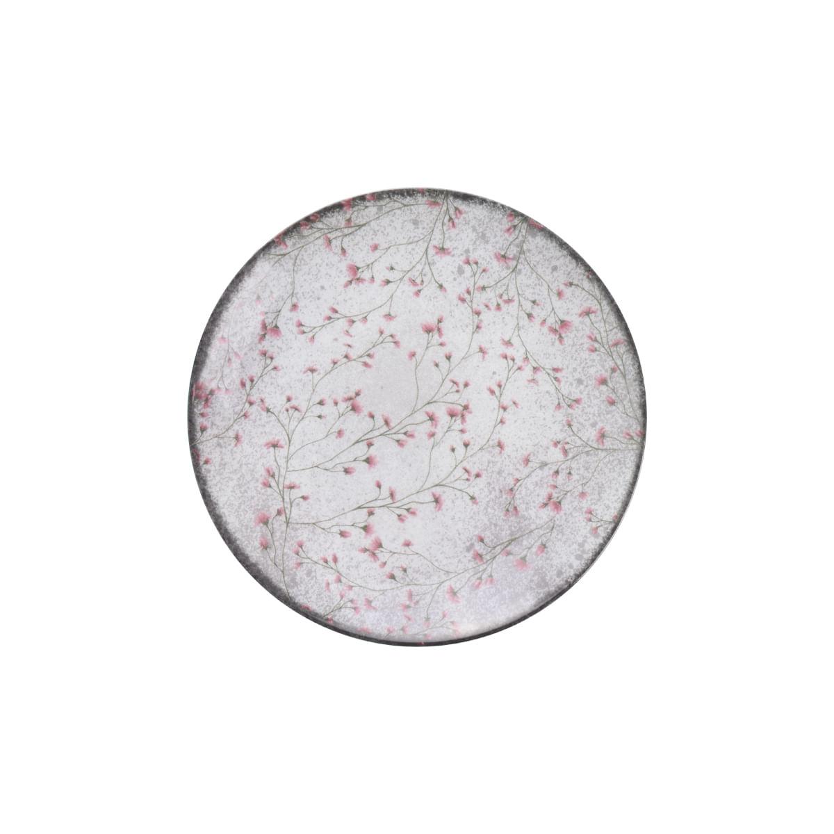 Aparelho de Jantar Tramontina Floralis em Porcelana Decorada 20 Peças