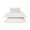 Jogo de Cama Queen 300 Fios Karsten 100% Algodão Bossa Branco