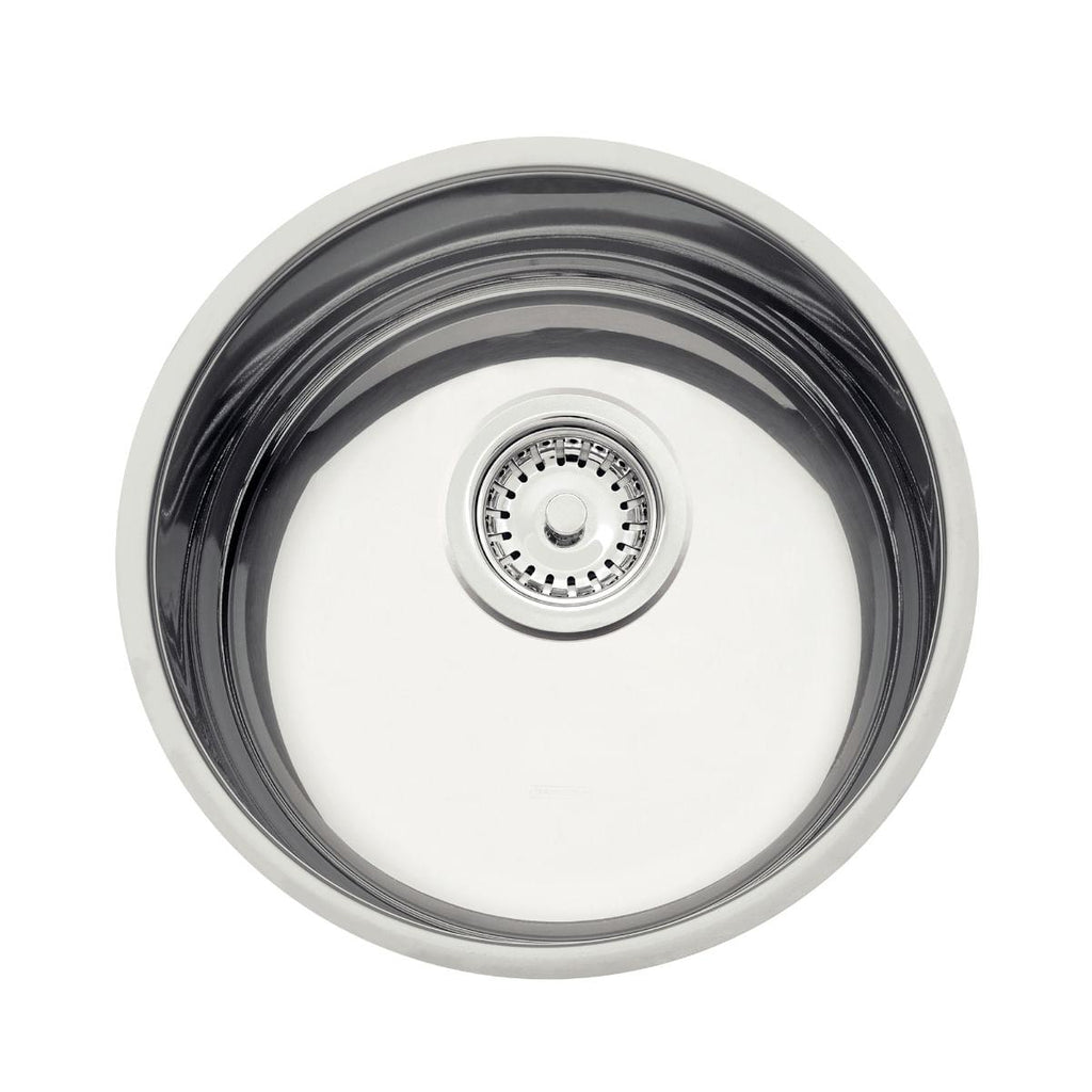 Cuba de Embutir Tramontina Luna 30 BL em Aço Inox Alto Brilho 30 cm OUTLET