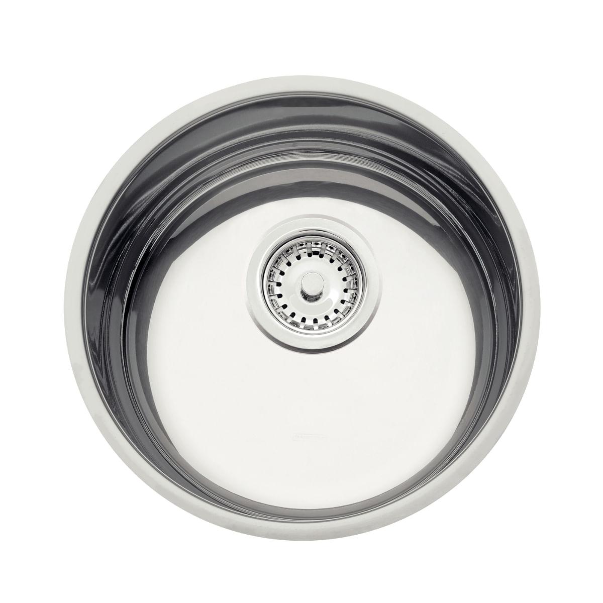 Cuba de Embutir Tramontina Luna 30 BL em Aço Inox Alto Brilho 30 cm OUTLET