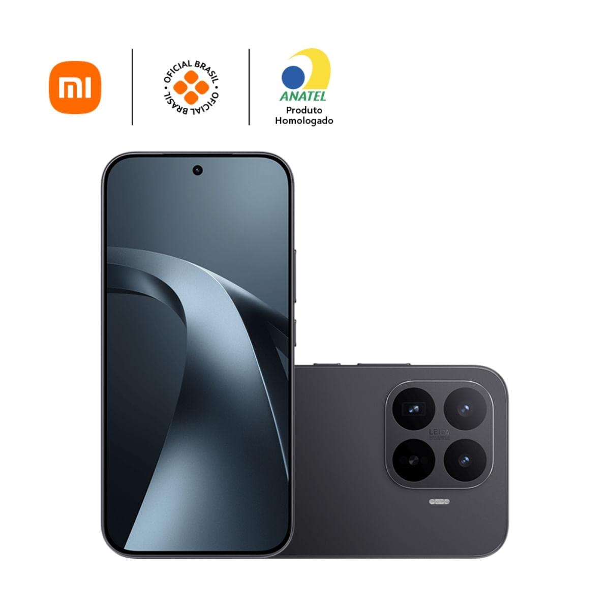 Smartphone Xiaomi 17T 5G 512GB 12+12GB RAM NFC Preto Homologado Anatel