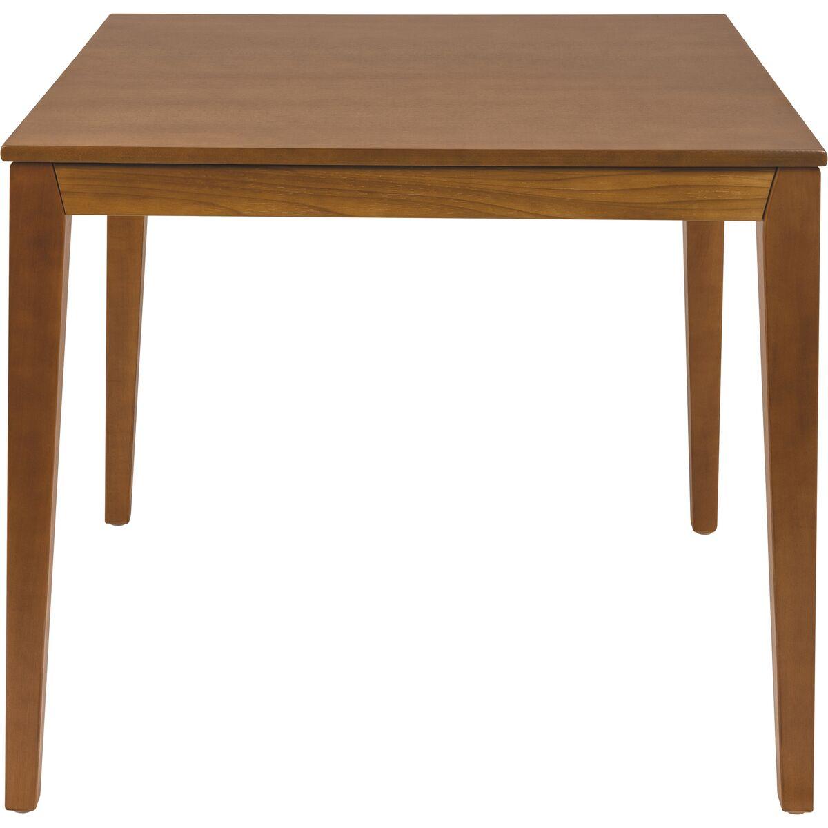 Mesa de Madeira Tramontina London Quadrada em Tauarí Amêndoa 4 Lugares 80 cm