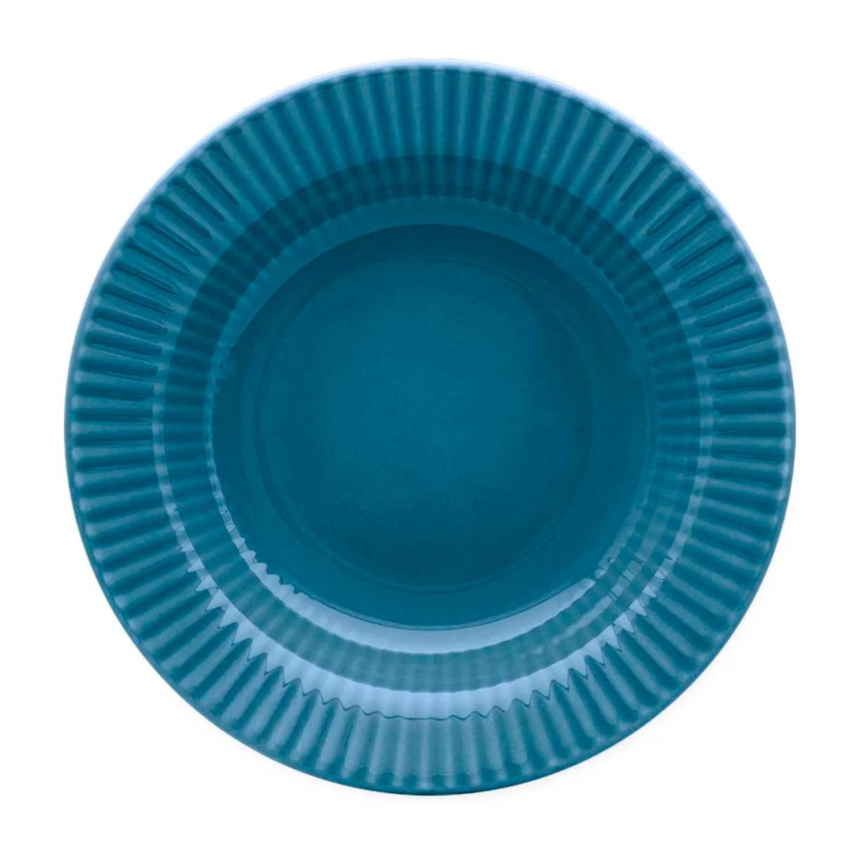 Aparelho de Jantar e Chá 20 peças Canelé Azul Oxford