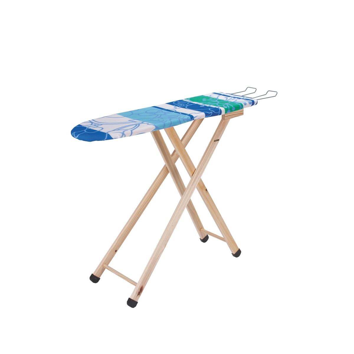Mesa de Passar Tramontina Natural Compact com suporte para o Ferro