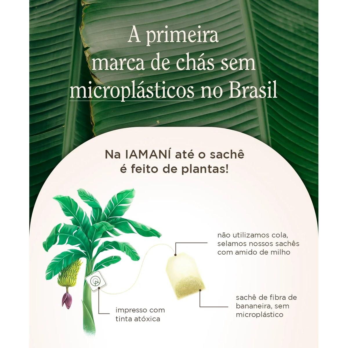 Chá Preto Orgânico Iamaní 15 Sachês