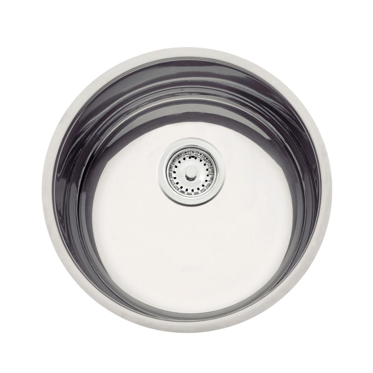 Cuba de Embutir Tramontina Prime Luna 35 BL em Aço Inox Alto Brilho 35 cm OUTLET