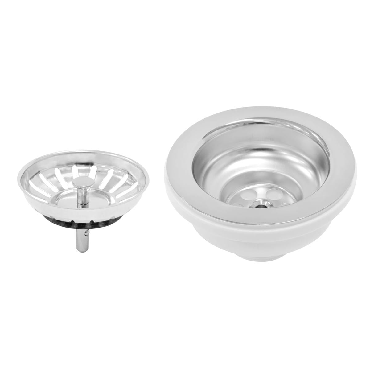 Cuba de Embutir Tramontina Luna 35 BL Prime em Aço Inox  Alto Brilho 35 cm