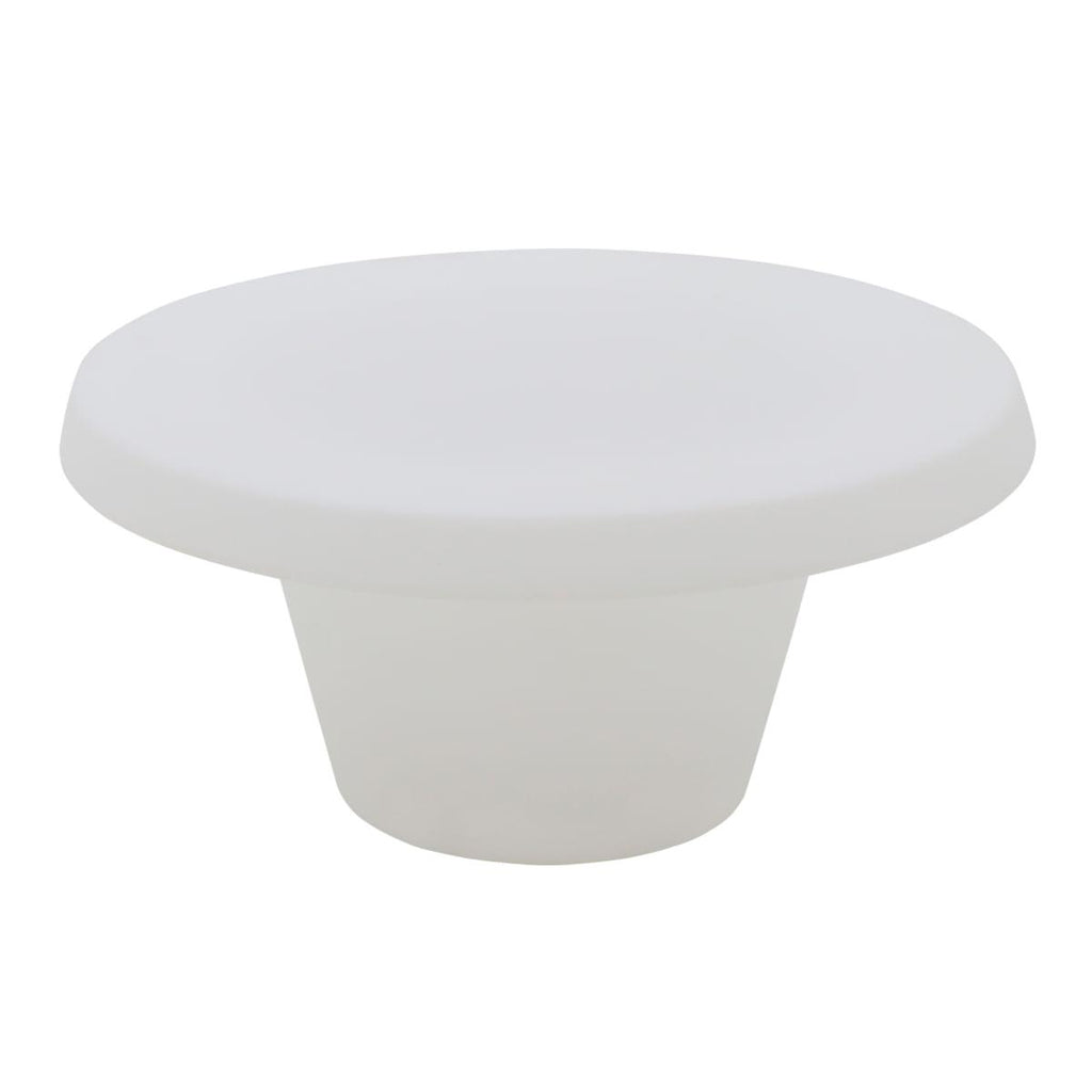 Mesa de Centro Tramontina Cona Lumiére 80x39cm Polietileno com Lâmpada Led