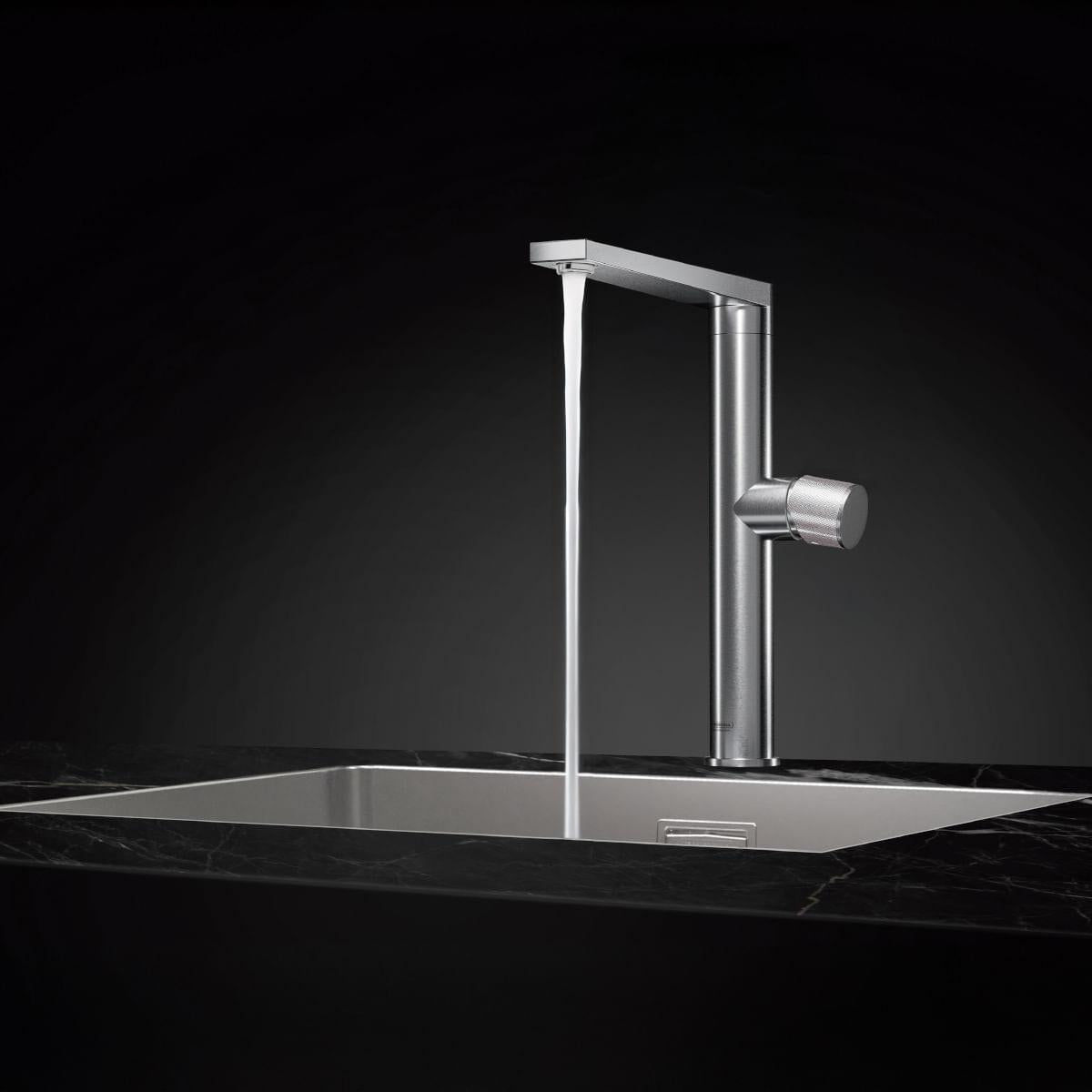 Monocomando Tramontina Design Collection Tower Side Aço Inox Acetinado