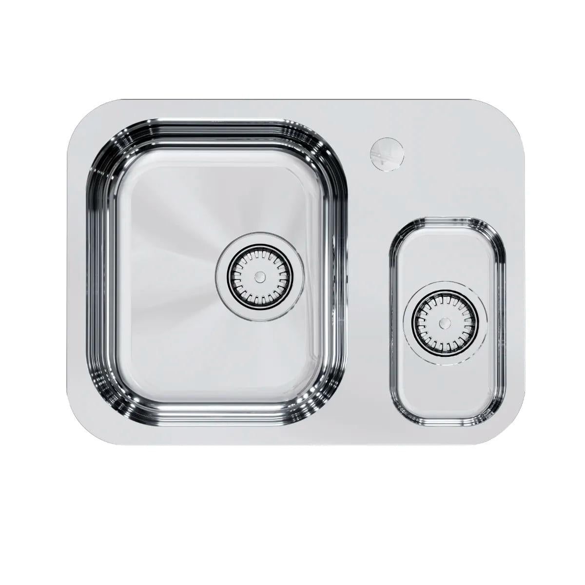 Cuba de Embutir Docol Lift 54,5x40 cm em Aço Inox Alto Brilho