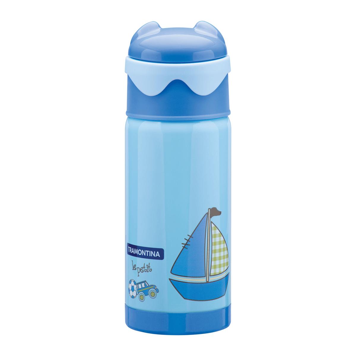 Garrafa Térmica Tramontina Infantil Azul 350 ml 61649030