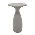 Mesa Tramontina Flut Alta em Polietileno Concreto 65x110 cm