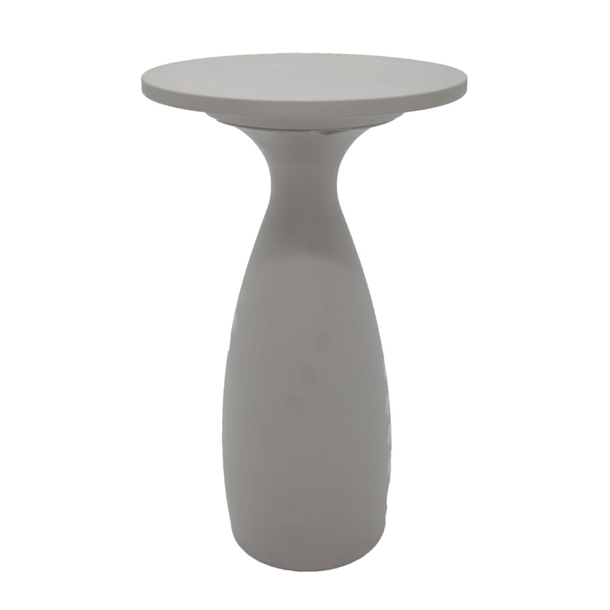 Mesa Tramontina Flut Alta em Polietileno Concreto 65x110 cm