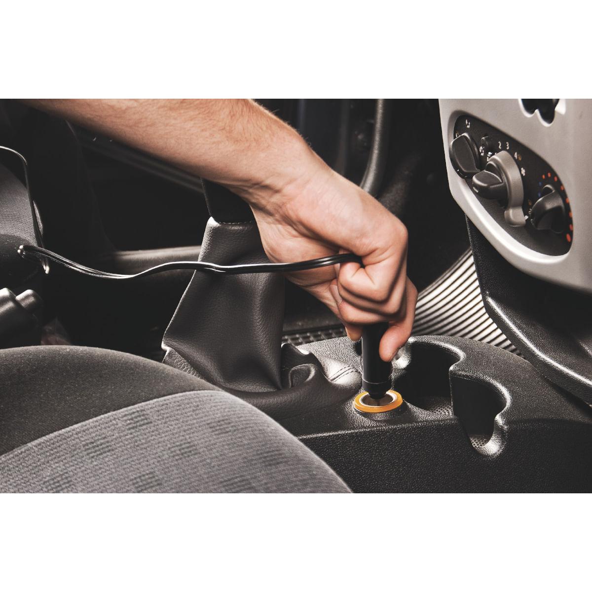 Kit de Ferramentas Tramontina Ideal para Carro com Aspirador de Pó Portátil 70 W 12 V 9 peças