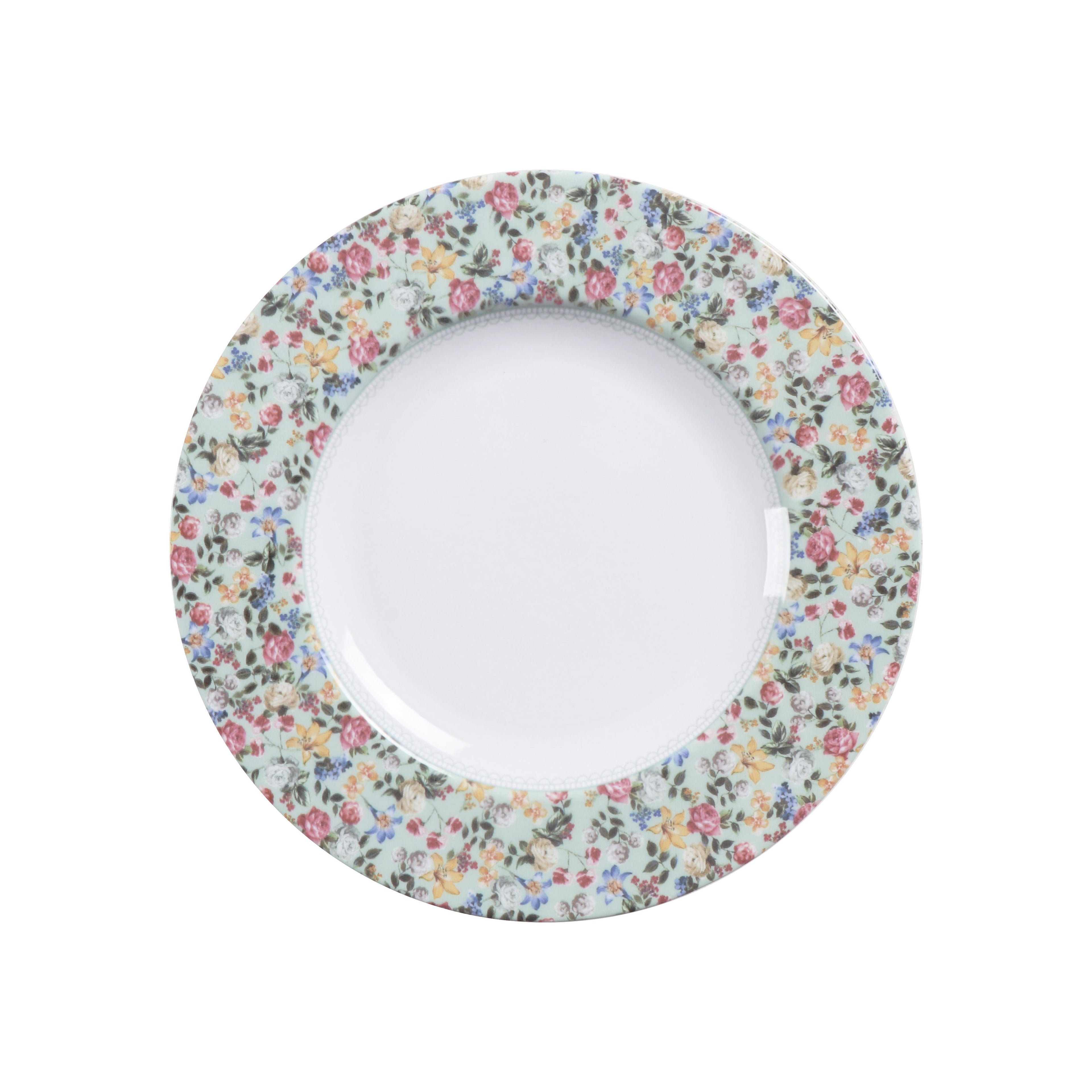Aparelho de Jantar Tramontina Dalina Porcelana Decorada 20 Peças